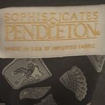 Pendleton Vintage Sophisticates Black White Pendant Print Midi Skirt Size 12 USA Photo 6