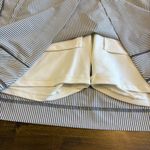 Athleta  Brooklyn Textured Skirt Skort Gray White Shorts Tennis Active Pull On 12 Photo 3