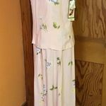 VTG 90s pink floral top & skirt set NWT Size 10 Photo 8