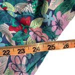 Matilda Jane Floral Crochet Lace Teal Vneck Long Sleeve Blouse Size XXL Photo 3