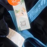 Charmo Women's One Piece Athletic Racerback Bathing Suit Color Block Swimsuit Black Size M Photo 3