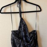 Elodie  Bandana Paisley Halter Neck Mini Dress Size L Photo 5