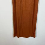 Free People  Brown Ribbed Maxi Skirt Photo 2