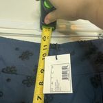 NWT Hatch Renata Maternity Shorts Navy Blue Floral Eyelet Size 3 L/XL Photo 8