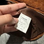 Pumpkin Orange Corduroy Women’s Jacket Coat Fall Autumn puffer outerwear warm Size M Photo 6