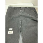 ASOS Womans Excellent Cond. Design Long Jean Skirt 16 Curve Black Slit 0069/X-2 Photo 5