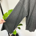 Nike  Yoga Dri Fit Terry Cloth Wide Sleeve Sweatshirt Size S in Charcoal Photo 7