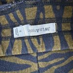 Johnny Was Allebra Metallic Tape Jogger Pants Womens Small Tiger Green Glitter Photo 5