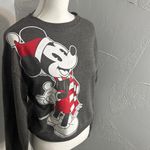 Disney  Gray Sweatshirt with Red Logo Photo 2