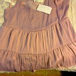 Eden in love lilac dressy tank spaghetti straps silky size small Purple Photo 1
