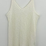 Roxy ‎ Ribbed Romper Cream Sleeveless V-Neck Adjustable Straps Beach Casual Small Photo 0