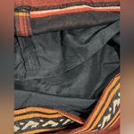 Loft Women's Size 6 Southwestern Poly Wool Blend Blanket Fringe Faux Wrap Skirt Photo 6