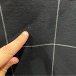 Ann Taylor Navy Blue Windowpane Plaid Pencil Career Business Skirt Size 0 Church Photo 2