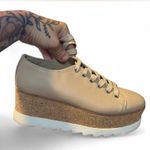 Steve Madden Beige Platform Sneakers Photo 3