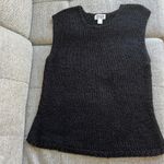 Chico's  black knit sweater vest Photo 1