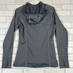 Athleta 🩶 Medium Hoodie Plush Tech Running Pullover Hooded Sweater 138249 Gray Photo 7