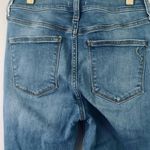 High Waist Cropped Mom Jeans 👖 Blue Size 28 Photo 6