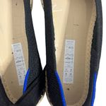 Rothy’s Black Woven Espadrille Flats Women’s Size 10 Lace Up Beach Resort Photo 9