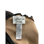 Jeffrey & Dara Black Dress Velvet Lace Cocktail 8 Gown Evening Party Glam Formal Photo 7