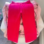 EXPRESS y2k hot pink velour track pants Photo 0