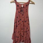 Free People ‎ Intimately Pink and Blue Asymmetrical Mini Sundress Photo 1