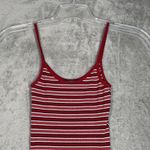 Brandy Melville Dress Womens Small Red White Fitted Body Con Jersey Streetwear Photo 3