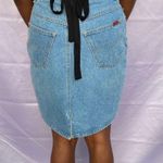 Vtg Gitano high waisted denim skirt size 10 Photo 2