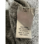SO Woman’s  Gray Large Pullover Long Sleeve Sweater With Tie Detail Photo 3