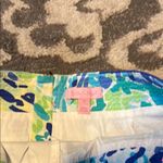 Lilly Pulitzer Blue Green Mini Pencil Skorts Resort Wear Photo 1