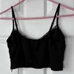 Princess Polly  Old School Love Crop Top Black Photo 3