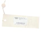 Steph Black Denim Tie Dye Baby Doll Long Sleeve Exaggerated Collar Dress XS/S Photo 6