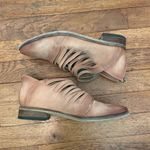 Free People Lost Valley Strappy Italian Leather Ankle Boot in Tan Sz 38/7.5 Photo 1