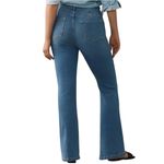 Pilcro  Anthropologie NWT The Icon Flare Jeans Womens Size 25 Medium Wash Photo 1