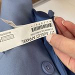 Endless Rose Periwinkle Blue Blazer Jacket One Button Shoulder Pads ~ Size M Photo 8