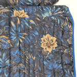 Desigual Blue Floral Puffer Padded Women's Ankor Jacket w Hood - US Size M - NWT Photo 15