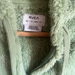 RVCA Sage Green Fleece Hoodie Photo 3