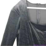 Eloquii NEW black Strong Shoulder Velvet Jumpsuit glitter , 22 Photo 14