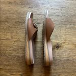 Dr. Scholl's Island Icon Shoes Tan Sandal Slip On Buckle Slide US Size 9 Brown Photo 2