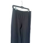 Quince  Women Organic Cotton Double Knit Wide Leg Pants 28" Black M Minimalist Photo 1