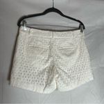 Banana Republic  White 100% Cotton Eyelet Shorts Size 2 Photo 1