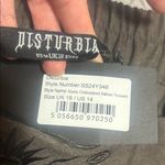 Disturbia Mystic Embroidered Gothic Balloon Trousers Size 14 NWT Brown Photo 2