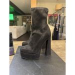 Giuseppe Zanotti  Stretch Bootie platform boots MSRP $1095 Size 36 US 6 Velvet Photo 5