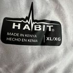 Habit  Realtree Fishing Gray Camouflage Hoodie Shirt Photo 4