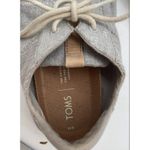 Toms  Womens Cabrillo Fashion Shoes Drizzle Grey Chambray‎ - Size W9 Photo 2
