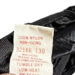 Vintage Sears Black Long‎ Slip Size M Photo 4