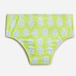 J.Crew SZ Blockprints X high-rise full-coverage bikini bottom in green paisley Photo 1