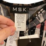Msk NWT  Zebra Print Two Piece Tank Blouse and Jacket Size Medium and Large Photo 6