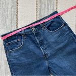 Levi's Levi’s 501 Skinny Blue High Rise Cropped Jeans Women’s Size 32 x 28 Photo 3