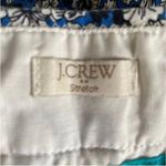 J Crew Shorts Womens 6 Blue White Ditzy Floral Flower Chino Printed Oxbow Preppy Photo 5