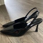 SheIn Black Slingback Kitten Heels Photo 3